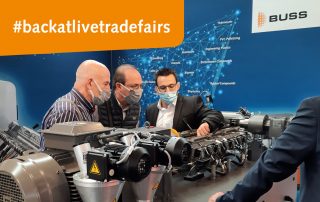 Back at live Trade Fairs