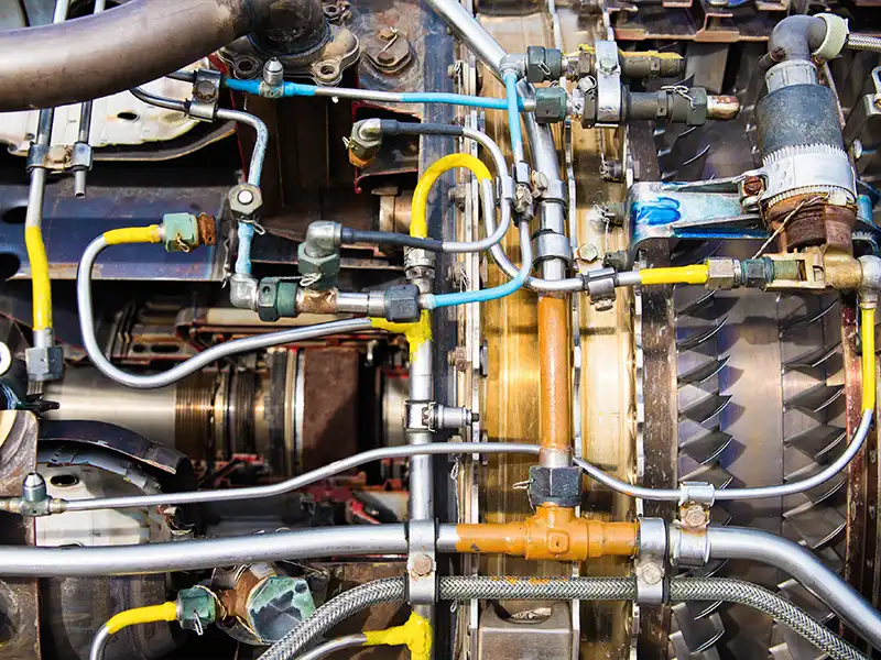 Fluoropolymers used in slide bearings with low friction and excellent thermal properties