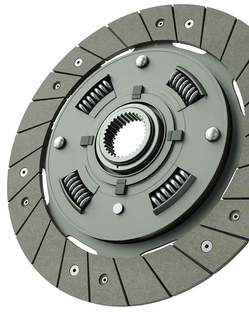 Black technical components of thermosets used in drive trains because oft he heat resistance