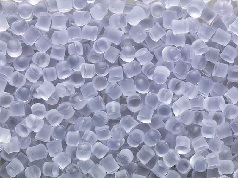 軟質塩ビ混練システムによる薄紫色顆粒